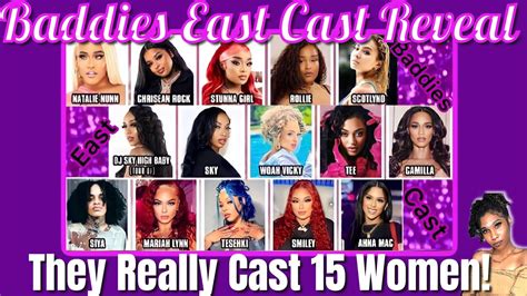 which baddies is chrisean on|Baddies East: Full list of cast members